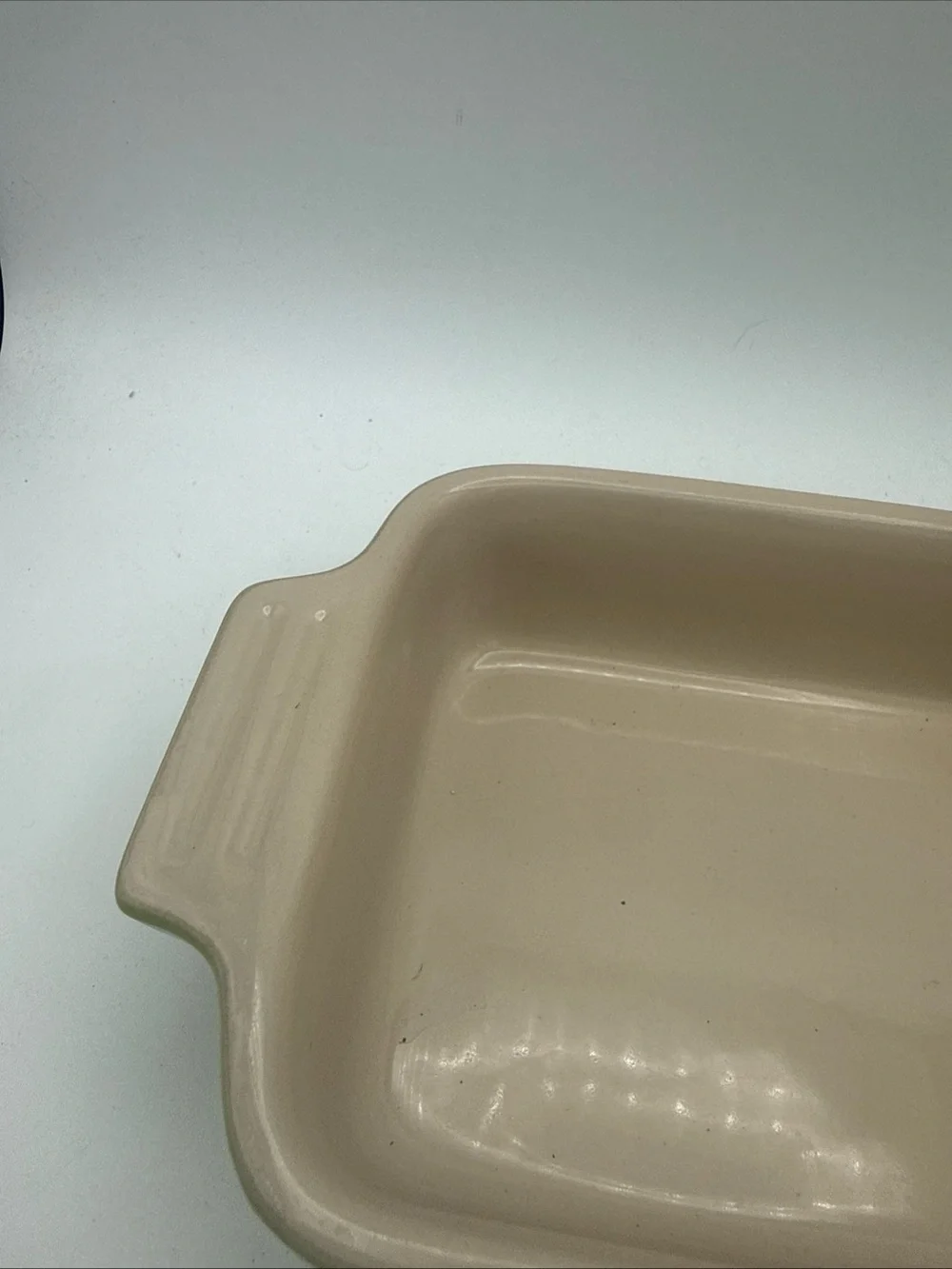 Le Creuset Kiwi Green Rectangle Small Baking Dish 16-41 Baker Stoneware 7 x 5”
